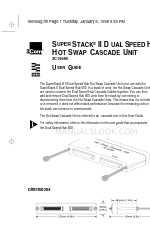 3Com DAUL SPEED HUB 500 HOT SWAP UNIT User Manual