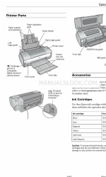 Epson 1400 - Stylus Photo Color Inkjet Printer Справочное руководство