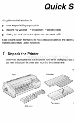 Epson 1520 - Stylus Color Inkjet Printer Quick Setup Manual