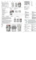 ABB PM554-R-AC Instructions d'installation