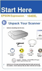 Epson 1640XL - Expression Graphic Arts スタート・ヒア・マニュアル