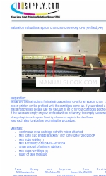 Epson 2000P - Stylus Photo Color Inkjet Printer Installationsanleitung Handbuch
