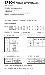 Epson 2070 - LQ B/W Dot-matrix Printer Bulletin d'information sur les produits