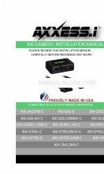 Axxess AXi-CANBOX1 Manuale di installazione