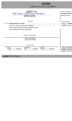 Axxess GMRC-04 Installation Instructions