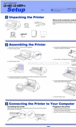Epson 24-PIN DOT MATRIX PRINTER LQ-680PRO Manuale di configurazione