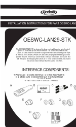 Axxess OESWC-LAN29-STK Petunjuk Pemasangan