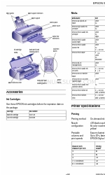 Epson 850N Hızlı Kılavuz