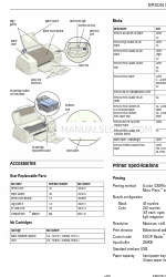 Epson 875DC - Stylus Photo Color Inkjet Printer 製品情報