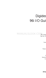 DigiDesign 96i I/O Manuel