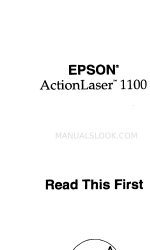 Epson ActionLaser 1100 Benutzerhandbuch