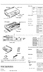 Epson ActionPrinter 3250 Podręcznik