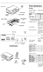 Epson ActionPrinter 3260 s ユーザーマニュアル