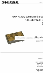 CIRCUIT DESIGN STD-302N-R Panduan Pengoperasian