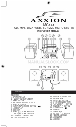 Axxion MC141 Manual de instrucciones