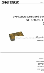CIRCUIT DESIGN STD-302N-R Panduan Pengoperasian
