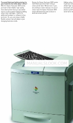 Epson Aculaser 2600 Series Broszura i specyfikacje