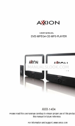 Axxion AXX-1404 사용자 설명서