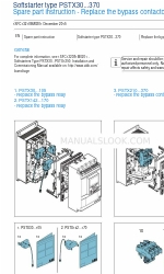 ABB PSTX105 スペアパーツ取扱説明書