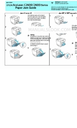 Epson AcuLaser C2600N Papierstau Handbuch