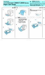 Epson AcuLaser C3800 Series Manuale inceppamento carta
