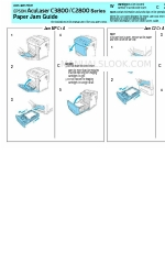 Epson AcuLaser C3800 Series 紙詰まりマニュアル