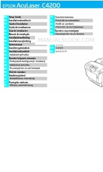 Epson AcuLaser C4200DN Setup-Handbuch