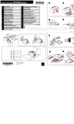 Epson AcuLaser M1400 Series Setup-Handbuch