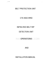 Arch Environmental Equipment CTS 9000 IRRD Bedienings- en installatiehandleiding