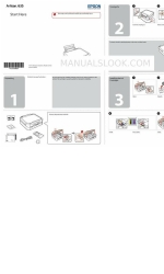 Epson Artisan 635 Quick Start Manual