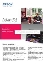 Epson Artisan 725 Особливості та переваги