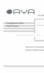 AYA ACC1001W Manual de instruções de utilização