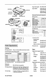 Epson C106001 - Stylus 800 B/W Inkjet Printer Manuel