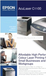 Epson C1100 - AcuLaser Color Laser Printer Teknik Özellikler