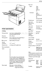 Epson C1100N - AcuLaser Color Laser Printer Kullanıcı Kılavuzu