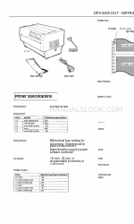 Epson C117001-N - DFX 5000+ B/W Dot-matrix Printer Ürün Bilgileri