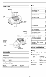 Epson C11C418001 - Stylus C60 Inkjet Printer Руководство пользователя