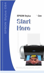 Epson C11C529001 - Stylus C84 Color Inkjet Printer スタート・ヒア・マニュアル