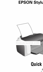 Epson C11C574001 - Stylus C86 Color Inkjet Printer Manual rápido