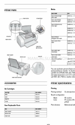 Epson C11C616001 - Stylus C68 Color Inkjet Printer Informacje o produkcie