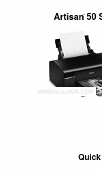 Epson C11CA45201 - Artisan 50 Color Inkjet Printer Краткое руководство