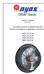 ayas DRAF Series Manual de instrucciones y garantía