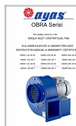 ayas OBRA-140-2K-M Manual de instruções