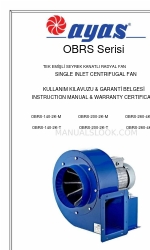 ayas OBRS Series Gebruiksaanwijzing