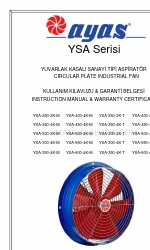 ayas YSA-350-4K-M Manuale di istruzioni