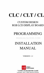 Aybey Elektronik CLT Посібник з програмування та встановлення