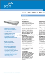 3Com NBX V3000 Analog Datasheet