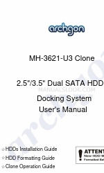 archgon MH-3621-U3 Clone User Manual