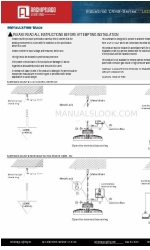 ARCHIPELAGO LIGHTING LRHB Series Руководство по установке