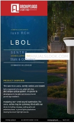 ARCHIPELAGO LIGHTING luxoARCH LBOL SENTRY Series Руководство